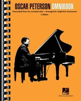 Oscar Peterson Omnibook C Instruments cover